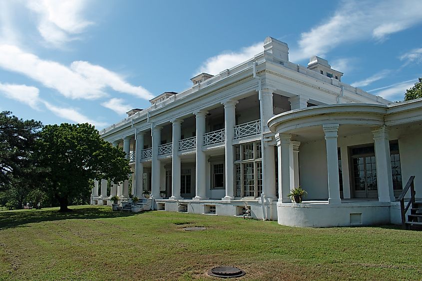 The Brown Mansion in Coffeyville, Kansas.