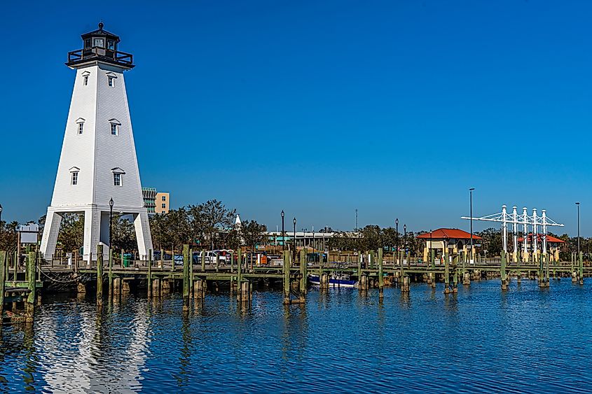 Joseph T. Jones Educational Plaza/Recreational Area in Gulfport, Mississippi.