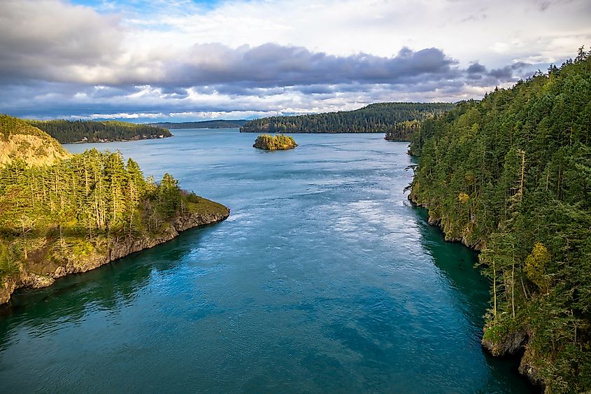 The landscape in and around Fidalgo Island.