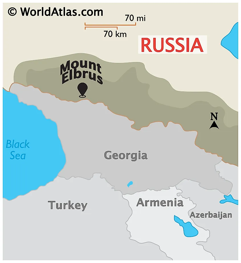 Mount Elbrus - WorldAtlas