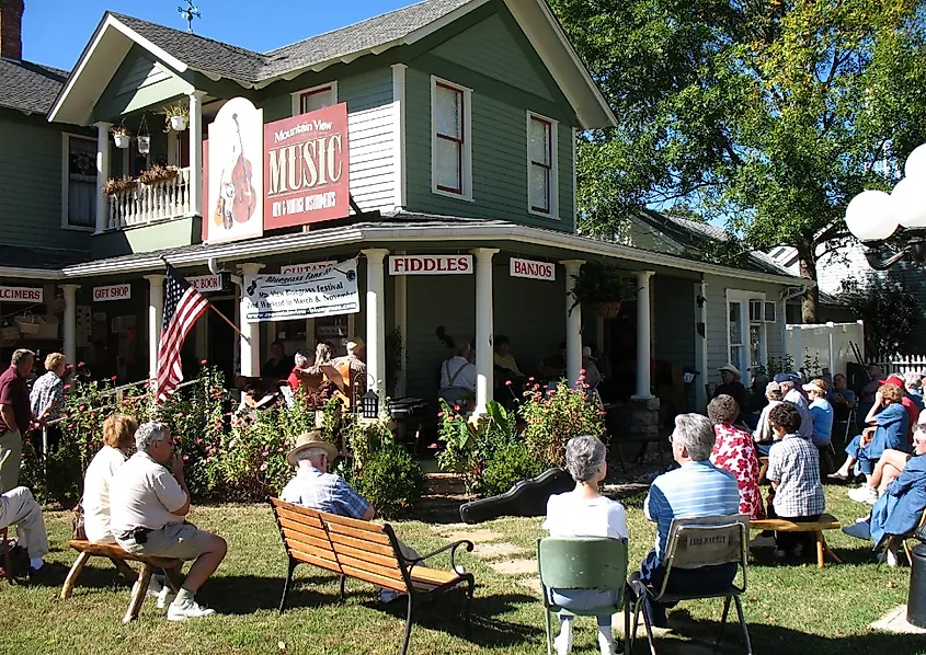 Folk Music Capital of the World, Mountain View, Arkansas