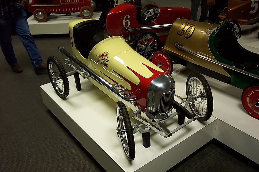 Exhibit, Museum of American Speed, Lincoln, Nebraska