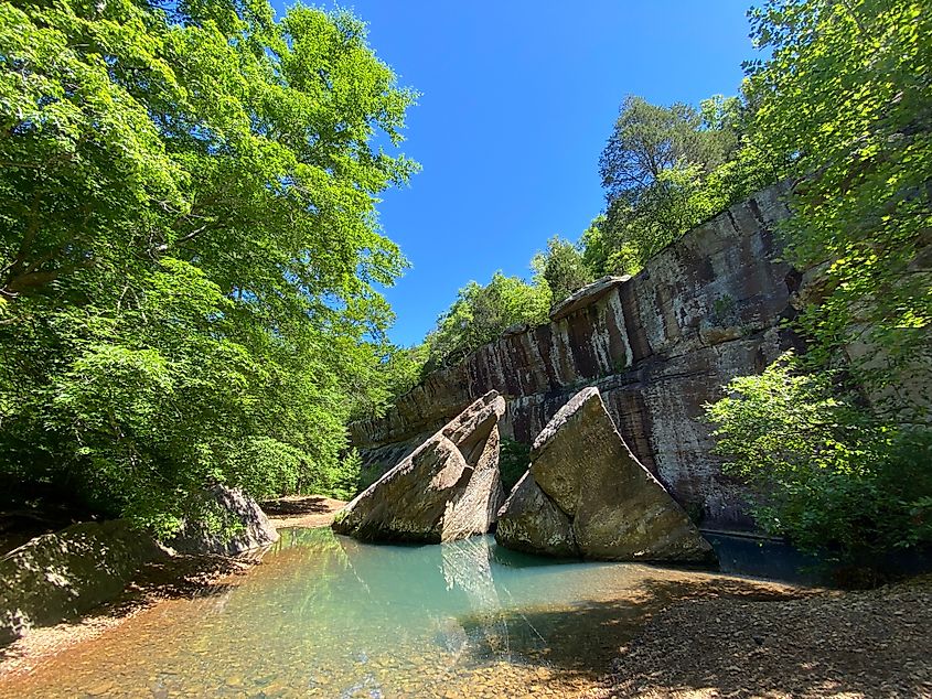 Bell Smith Springs. Shawnee National Forest, Illinois