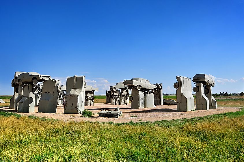 Carhenge in Alliance, Nebraska.