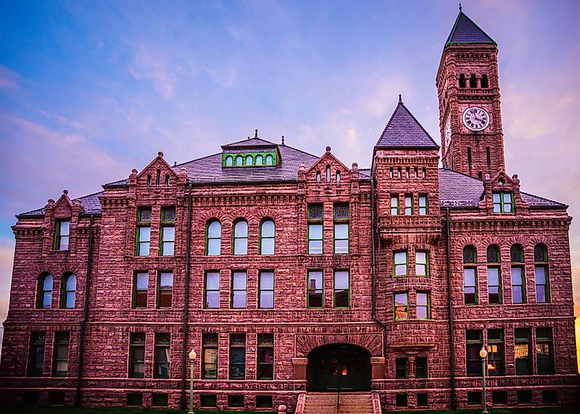 The Old Courthouse Museum in Sioux Falls, South Dakota.