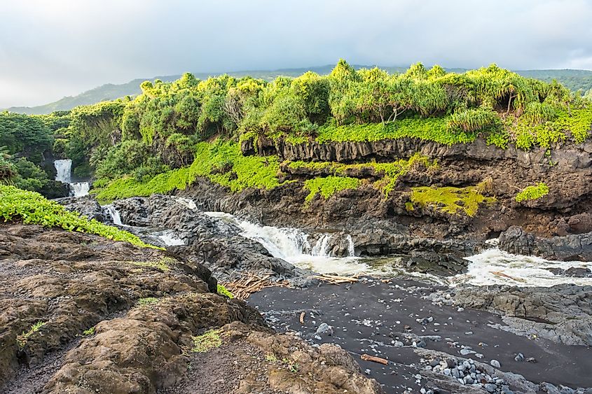 Seven Sacred Pools at Haleakala National Park