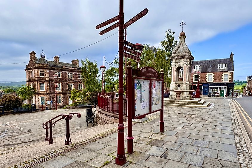 Crieff is known as the Gateway to the Highlands. Image credit Bryan Dearsley