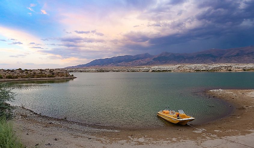 Dramatic Skies at Rye Patch Reservoir