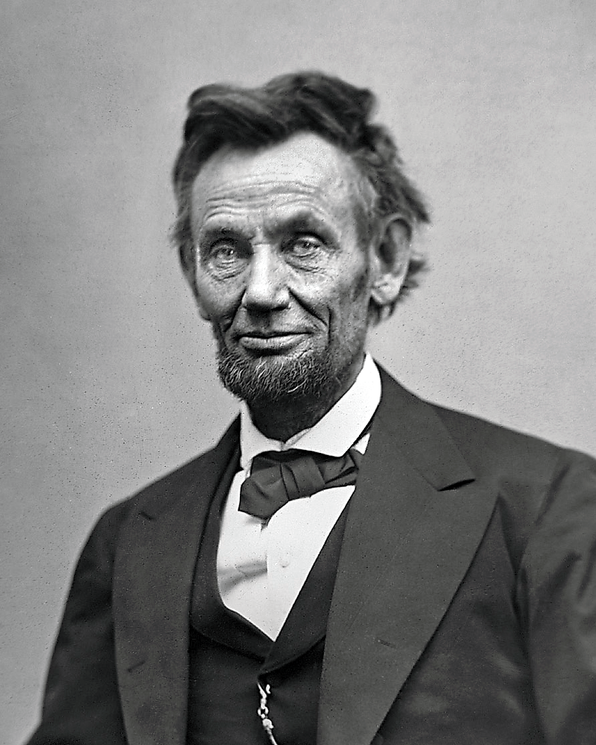 Lincoln in February 1865