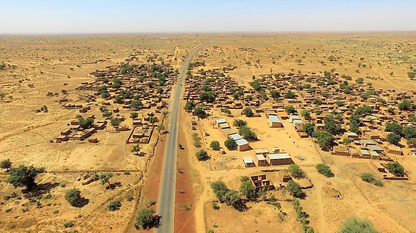 Climate-change induced desertification is a looming threat in resource-scarce country of Niger.