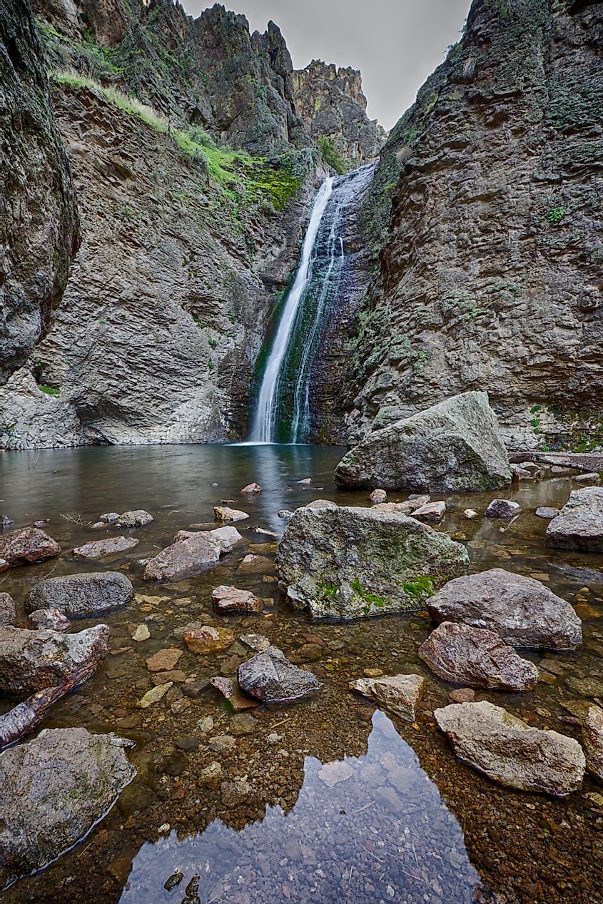 Jump Creek falls,Idaho