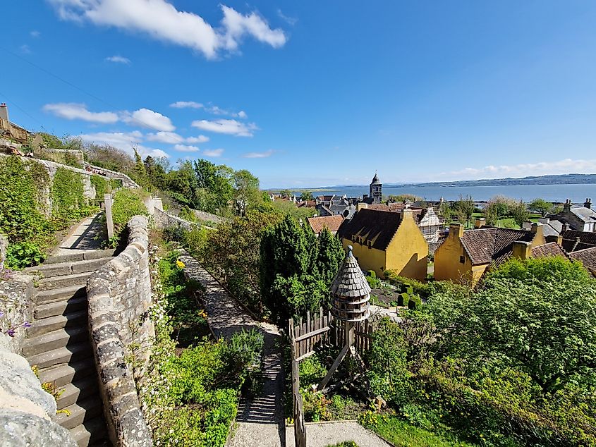 The scenic town of Culross, Scotland.