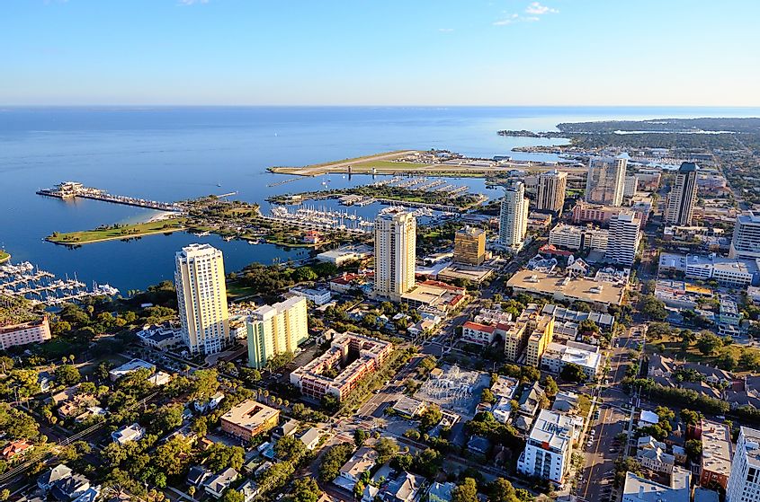 Skyline of St. Petersburg, Florida