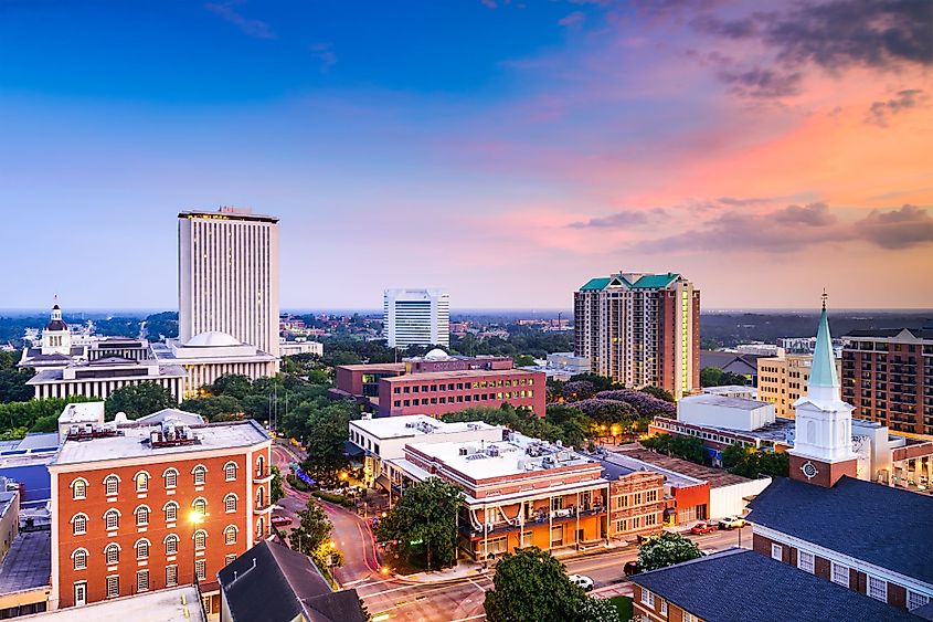 Tallahassee, Florida, downtown skyline