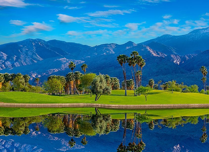 Palm Springs golf course