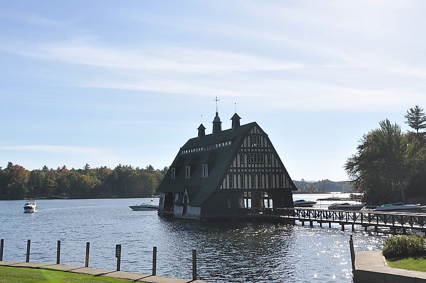 Swallow Boathouse in Moultonborough.