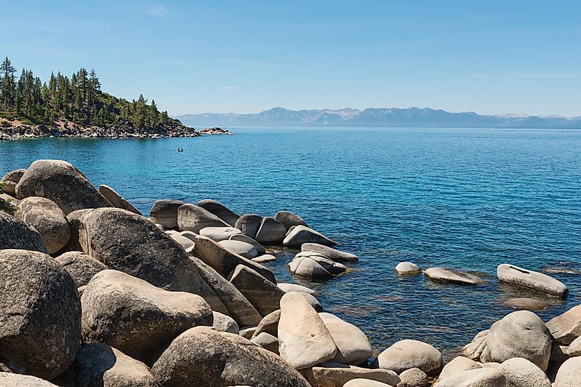 Lake Tahoe from Memorial Point, Lake Tahoe State Park, New Washoe City, Nevada