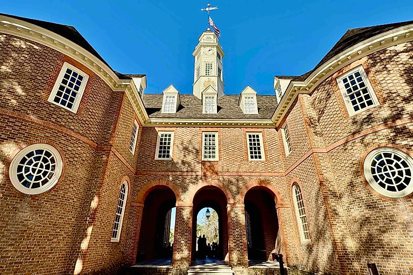 Colonial Williamsburg Capitol Building Photo credit Bryan Dearsley