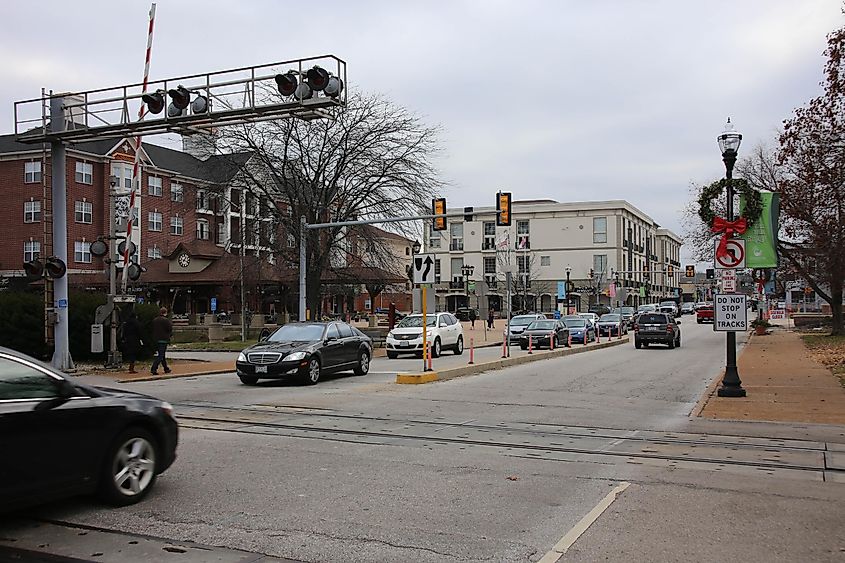 Downtown Kirkwood, Missouri