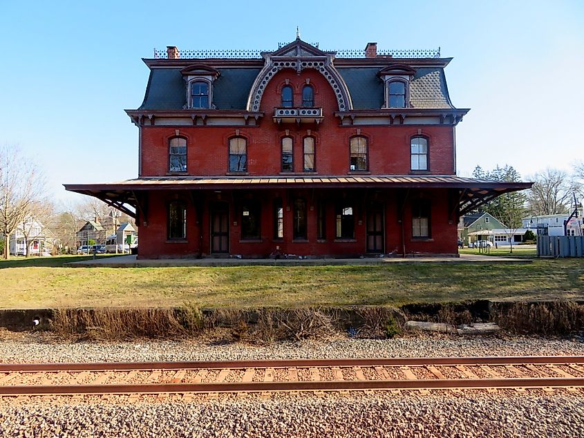 Hopewell Train Station, Hopewell NJ.