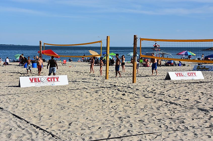 Ocean Beach in New London, Connecticut