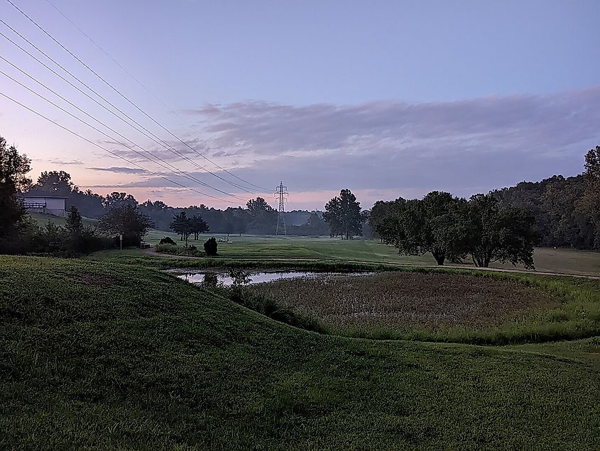 Pomme Creek Park in Arnold, Missouri.
