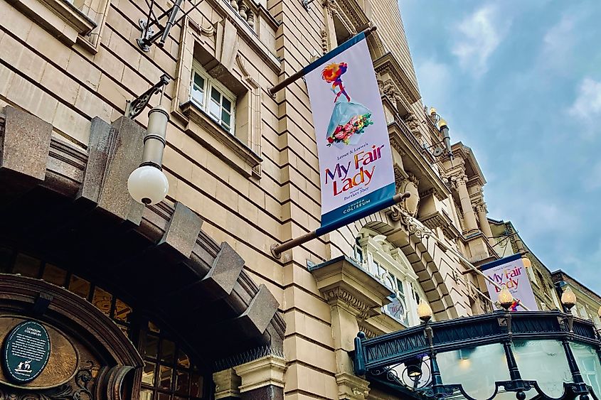 Theatre District London Coliseum Image credit Bryan Dearsley
