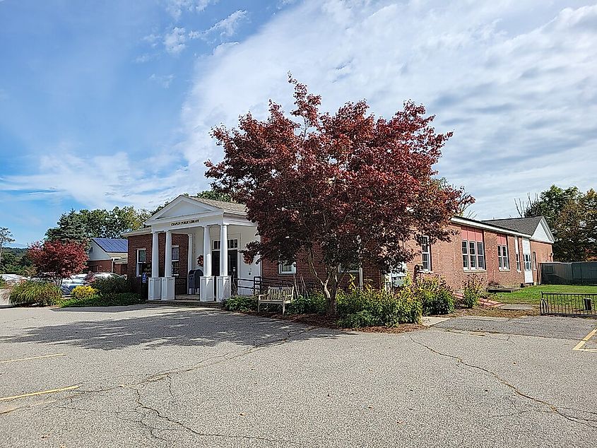  Chaplin Public Library, Chaplin Connecticut