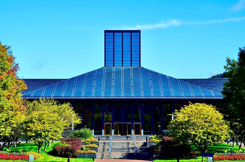 Corning Incorporated World headquarters in Corning, New York