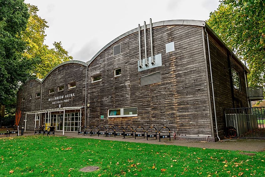 Millennium Arena in Battersea Park, London