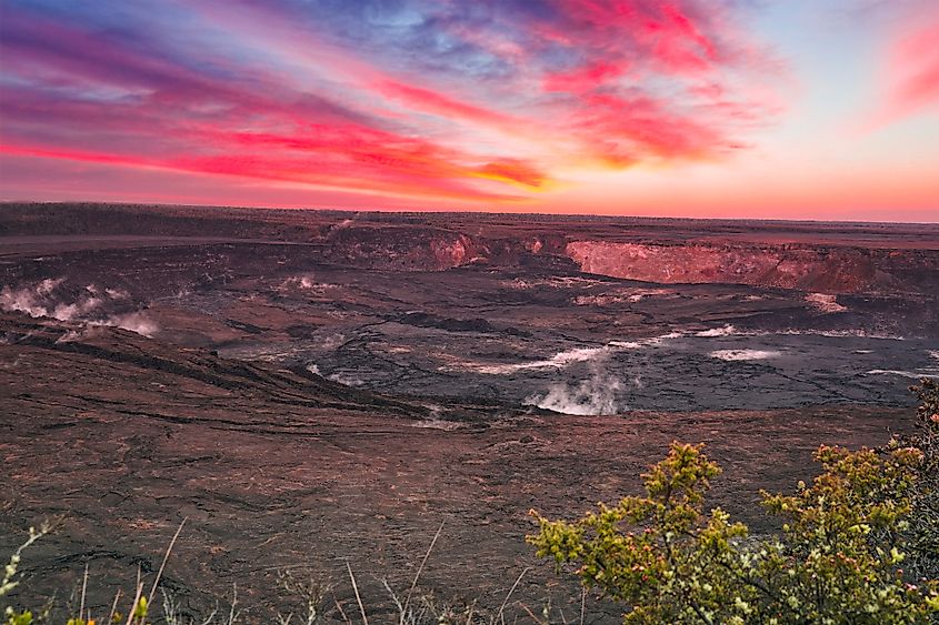 Hawaii Volcanoes National Park, on Hawaii Island.