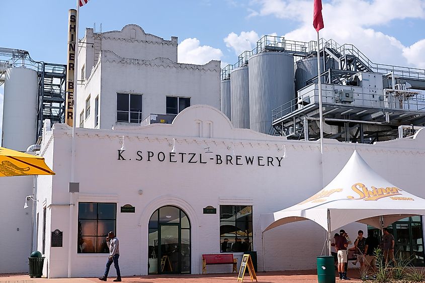 K.Spoertzl Brewery in Shiner, Texas, via Juio DB / Shutterstock.com