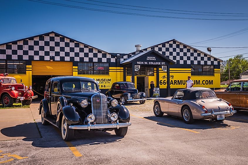 The Route 66 Car Museum in Missouri.