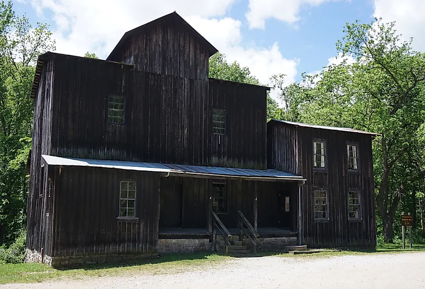 Old mill at Montauk State Park near Licking, Missouri.