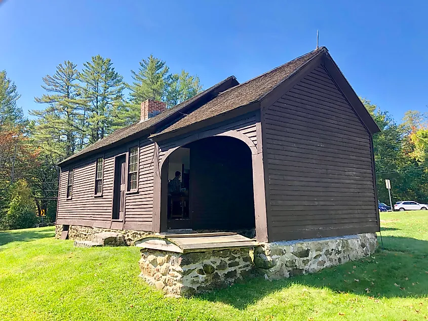 Daniel Webster Birthplace State Historic Site in Franklin, New Hampshire