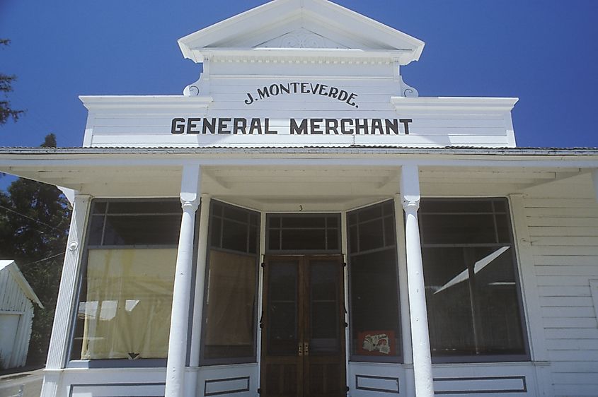 Historical general store, CA.