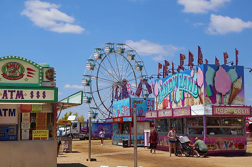 Gillespie County Fair venue in Fredericksburg, Texas