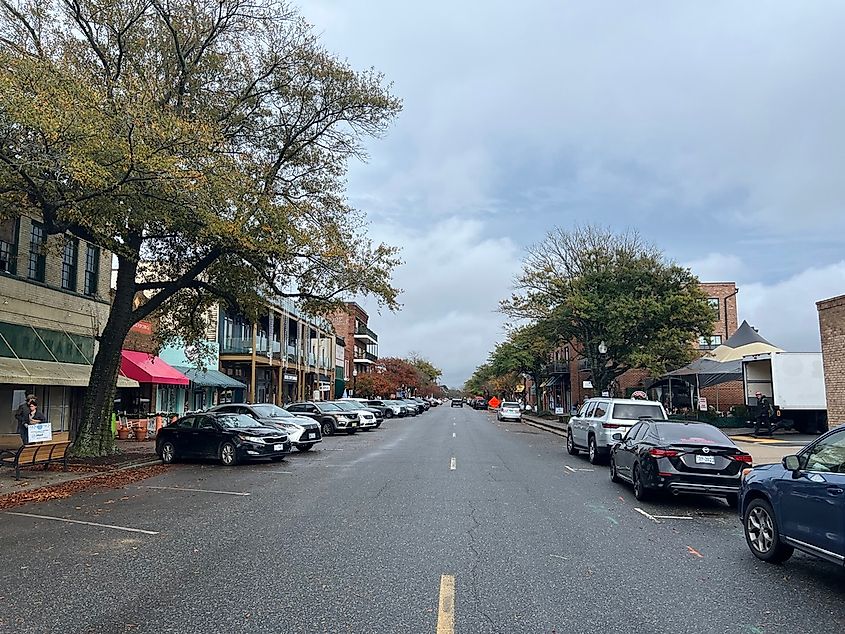 Downtown Cape Charles, Virginia