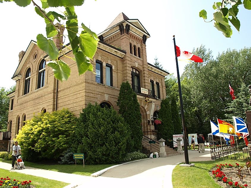 The courthouse in Neepawa, Manitoba, Canada