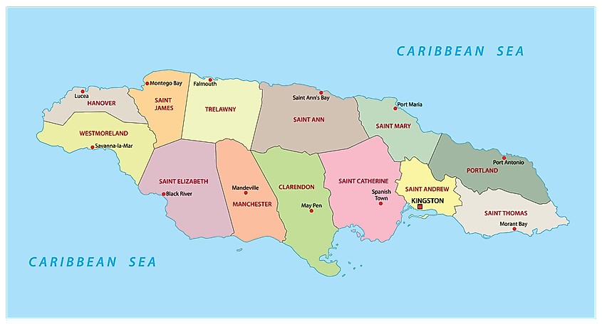 Jamaica Maps And Facts World Atlas