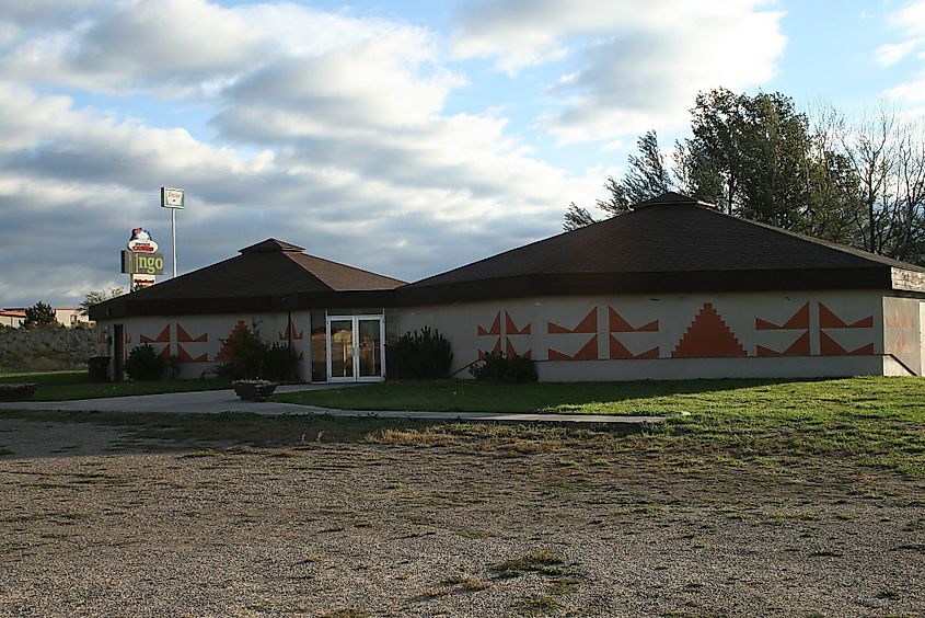 Shoshone-Bannock Tribal Museum (Simplot Road, Fort Hall, ID) on the California and Oregon National Historic Trails.