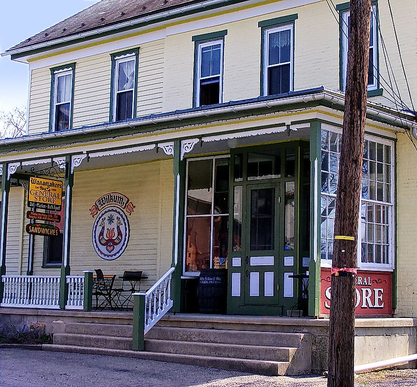 Wanamakers General Store.