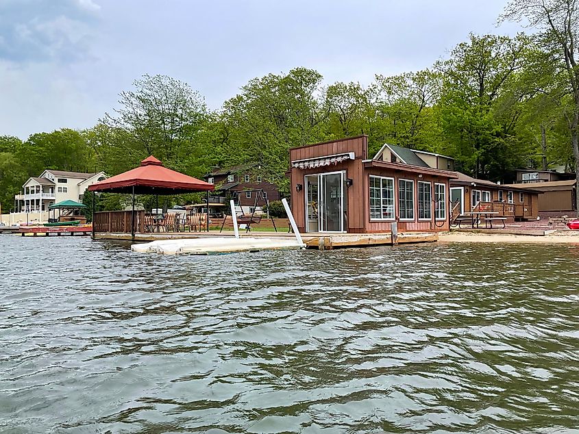 Lake Harmony in the Poconos