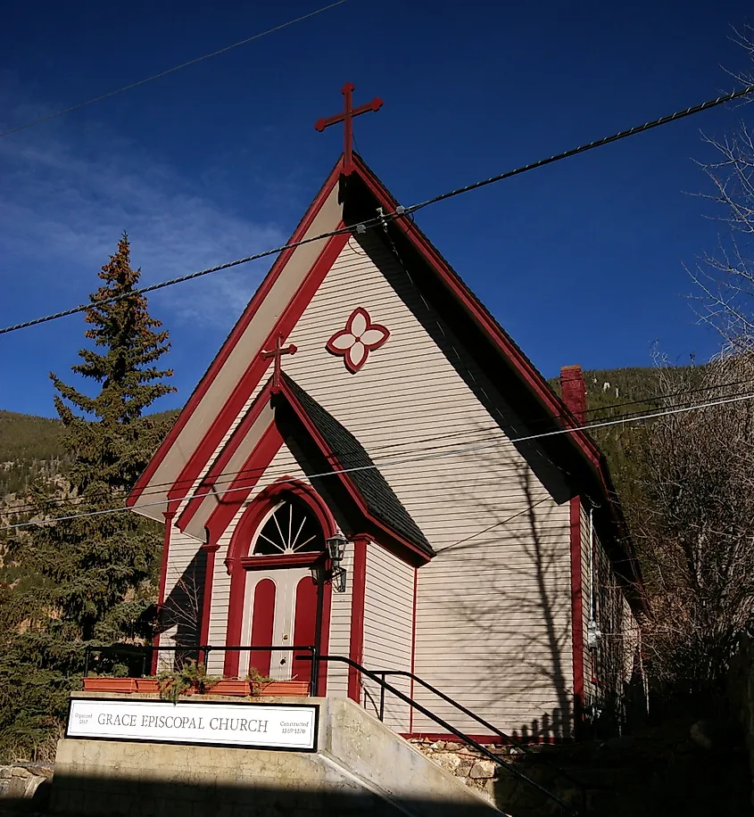Grace Episcopal Church is an historic Carpenter Gothic church in Georgetown, Colorado.