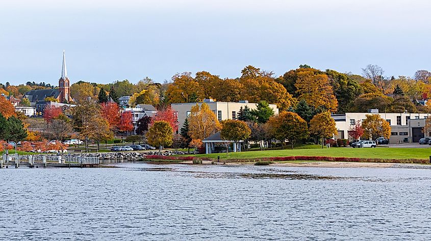 Autumn colors in Petoskey, Michigan