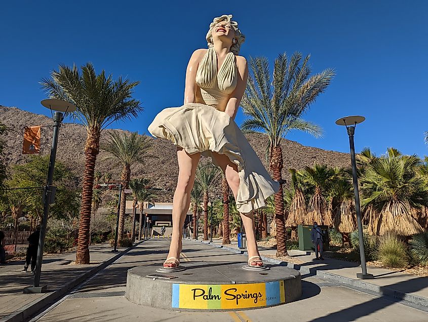 The Forever Marilyn statue by Seward Johnson