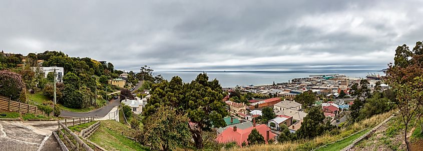View of Burnie in Australia.