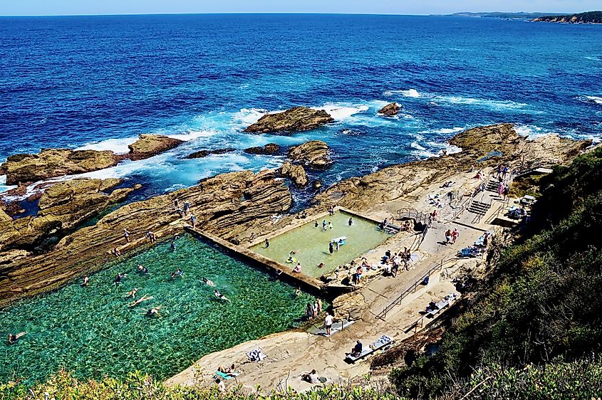 Pool in Bermagui, Sapphire Coast, New South Wales