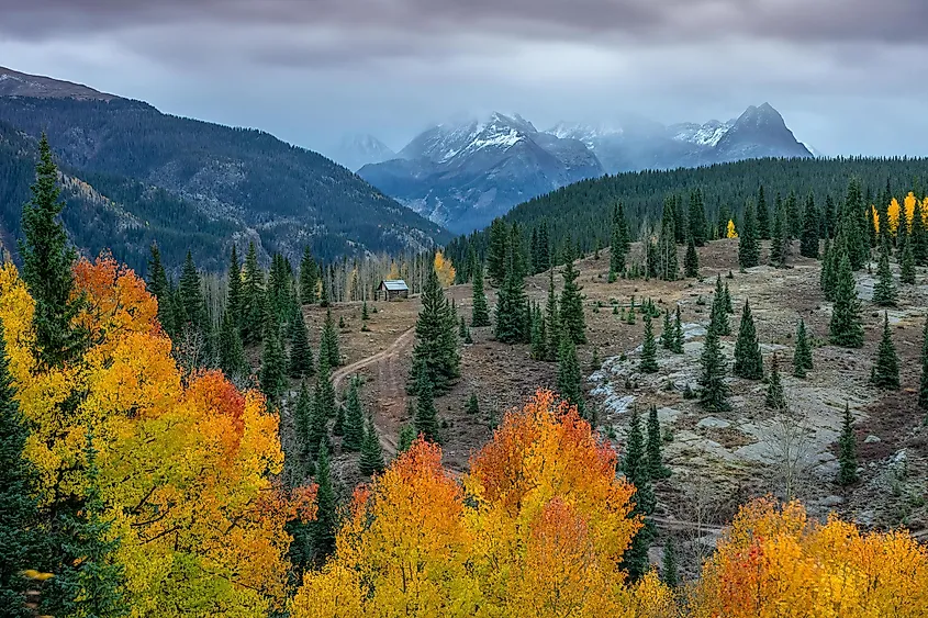 San Juan Mountains in Silverton, Colorado.