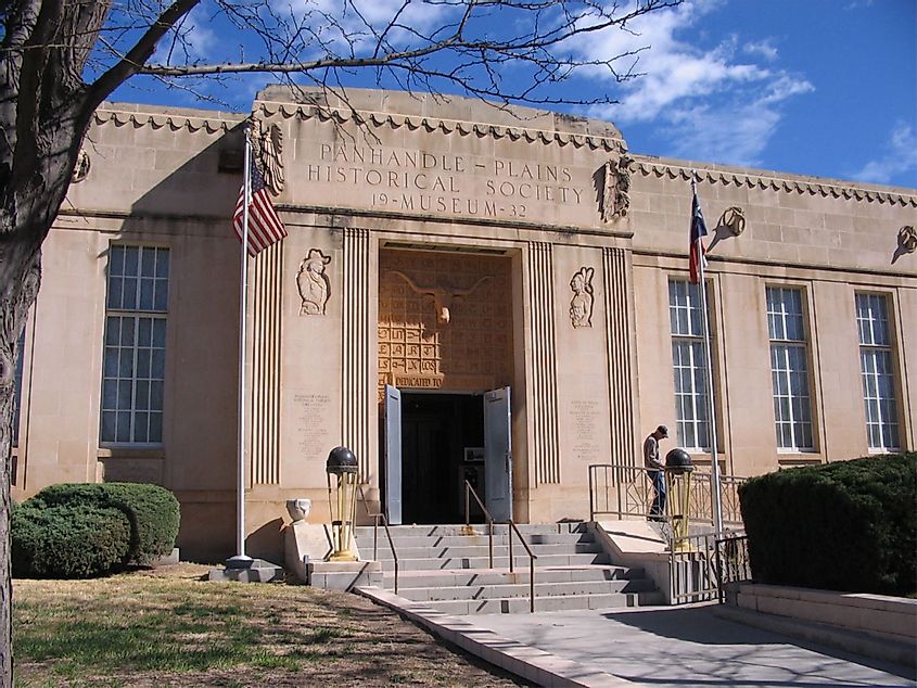 The Panhandle Plains Historical Museum in Texas